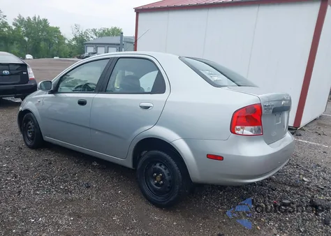 2005 Chevrolet Aveo Ls z USA, uszkodzony, nr VIN KL1TD52615B346528